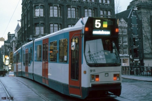 911 Tramlijn 5 naar het Binnenhof