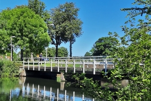 Brielle  De brug over het Spui.