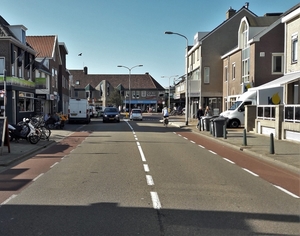 Katwijk Tramstraat Links is men vergeten een pand te slopen, maar