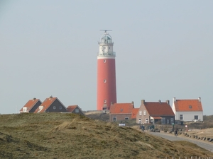 Vuurtoren ,Eierland,staat bij De Cocksdorp op Texel