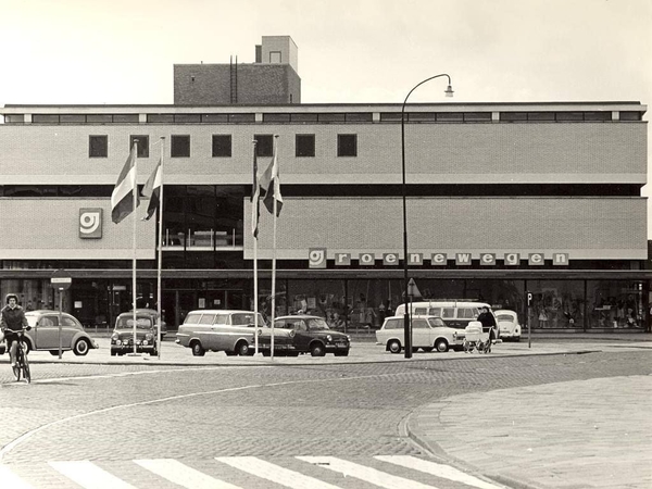 Jaren zestig, Damplein, firma groenwegen.