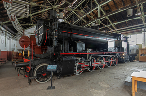 SŽ 29-010 Bouwjaar 1922. Sloveens spoorwegmuseum Ljubljana 28-8-