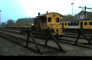 SIK 322 op station Dordrecht 1981