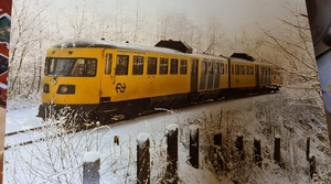 Winter 1985 in de bocht vanuit Kerkrade West richting Kerkrade Ce