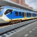 SNG 2348 pauzeert even te Amersfoort Centraal, alvorens verder te