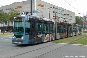 30-09-2021 Coolsingel, emr.2101 lijn 23.