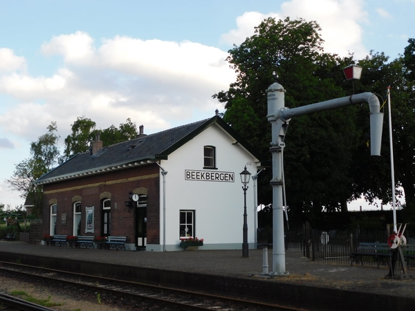 De VSM gebruikt station Beekbergen,als start punt voor de ritten 