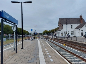 Het station van cuijk op donderdag 29 september 2021.