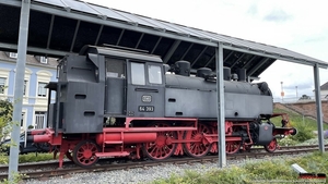 (2021-08-31) Stoomlocomotief 64 393 op station Konzer-6