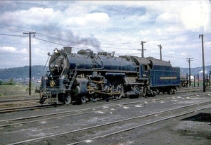 4-6-2 Pacific Baltimore en Ohio Steam Locomotief, vervaardigd doo
