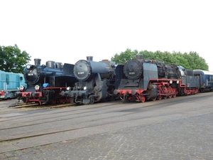 Stoomlocs bij de VSM op station Beekbergen