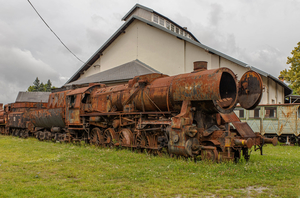 SŽ 33 253. Sloveens spoorwegmuseum Ljubljana 28-8-2021