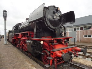 VSM Stoomtrein,staat op station Beekbergen,klaar voor vertrek in 