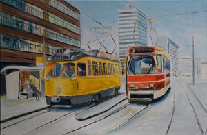 Hagenezen in de sneeuw,Turfmarkt