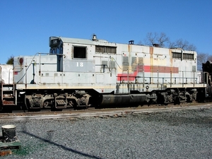 ACWR EMD GP17 #18 Gebouwd als LN #460 In juni 1960