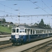 GBS ABDe4-8 742 vertrekt uit station Spiez, onderweg naar Interla