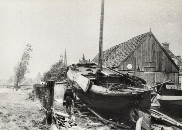 1955 Yge Blom op Shipshelling