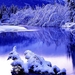 winter-natuur-sneeuw-blauwe-achtergrond