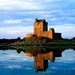 kasteel-van-dunguaire-zomer-ierland-reflectie-achtergrond