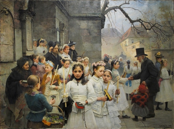 after_first_communion__carl_frithjof_smith__1892_