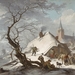 hendrik_meyer_-_a_winter_scene_-_google_art_project