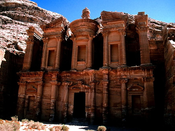 petra-jordan-historische-plaats-oude-geschiedenis-achtergrond