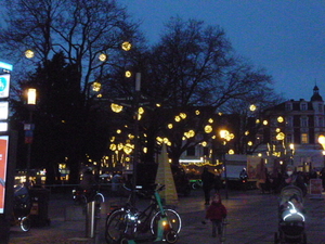 lampjes in de stad