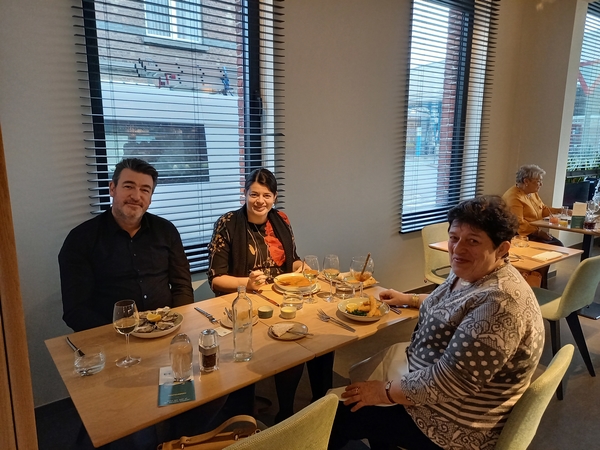 04) Het voorgerecht bij resto De Kaai