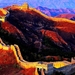 grote-muur-van-china-natuur-bergen-vallei-achtergrond