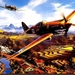 vliegtuigen-luchtvaart-geschilderde-militaire-achtergrond