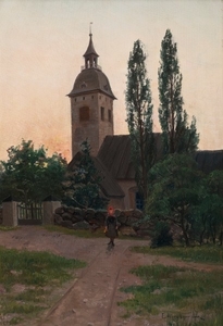 abrahamson_erik_1871_1907_swed_in_the_church_yard