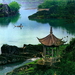 china-natuur-meer-rivier-achtergrond