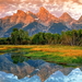 bergen-natuur-reflectie-meer-achtergrond (2)