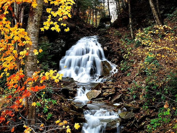waterval-natuur-stroom-herfst-achtergrond