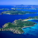 nieuw-zeeland-natuur-meer-archipel-achtergrond