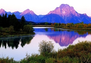 natuur-reflectie-bergen-meer-achtergrond