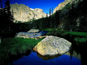 bergen-rocky-mountain-national-park-natuur-reflectie-achtergrond