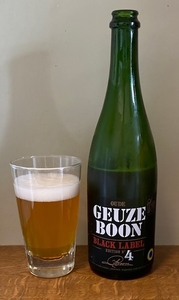 Boon oude geuze Black label n4-75cl