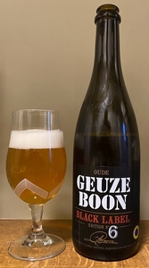 Boon oude geuze Black Label n6-75cl