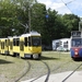 Amsterdam ontmoet Berlijn.......Tatra KT4D 6016 van de BVG naast 