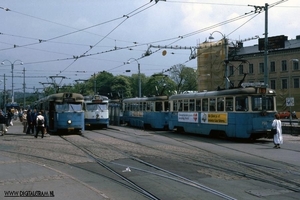 Eindpunt  Scandinavië de stad Göteborg.