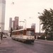 Frankfurt am Main in mei 1980. Duwag P8 699 op route 22 naar Neu 
