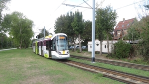 Haan aan Zee, én bij de stelplaats in Knokke-Heist waar BN-trams