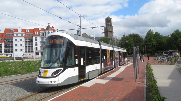 Haan aan Zee, én bij de stelplaats in Knokke-Heist waar BN-trams