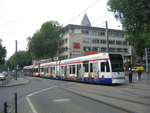 KVB 4030+4086 (1) Neumarkt Koln 03-08-2005