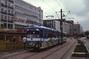 Op 26 juni 1987 de Duisburgse tram-7