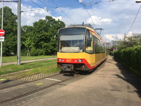 867 Albtalbahnhof Karlsruhe 04.05.2022-2