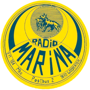 radio Marina - sticker