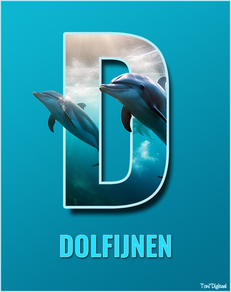 Dolfijnenposter