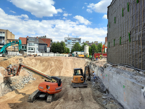 ROESELARE-Bouw Nieuw Stadshuis